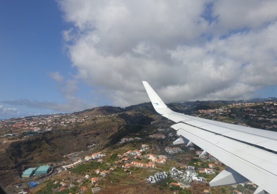 Landen op Madeira