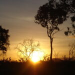 Zonsondergang Australië