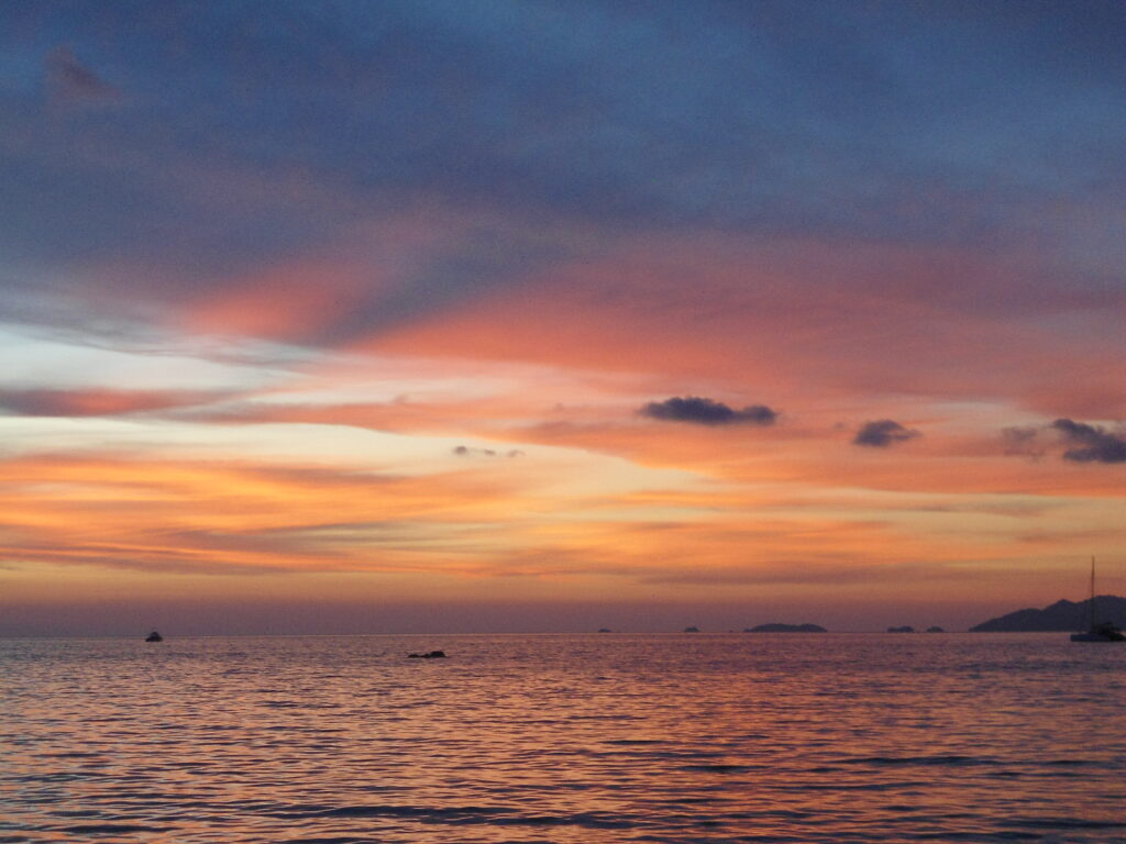 Zonsondergang Sunset Beach, Koh Lipe